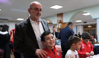 Samb, Massi alla festa di Natale del settore giovanile